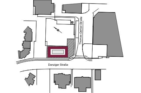 Ärztehaus Meckenheim Lage